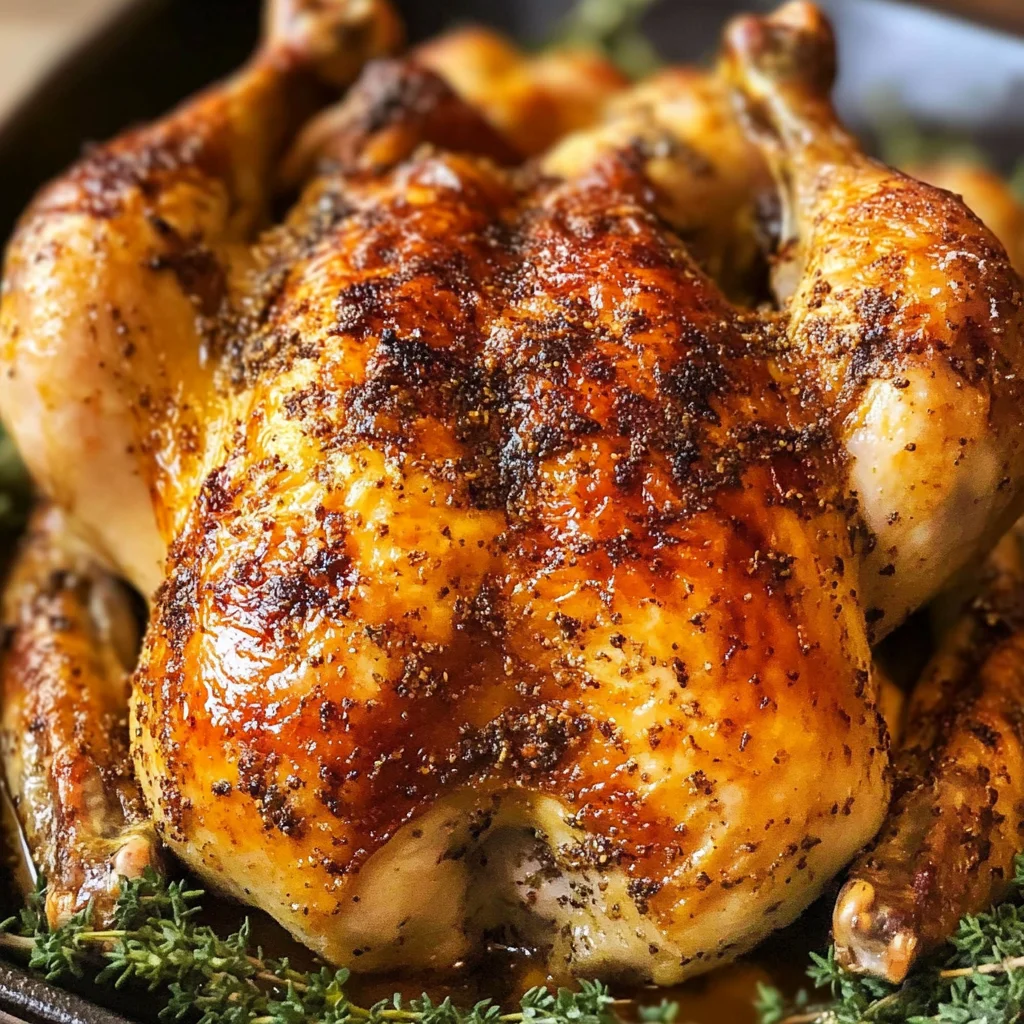 Oven Roasted Whole Chicken