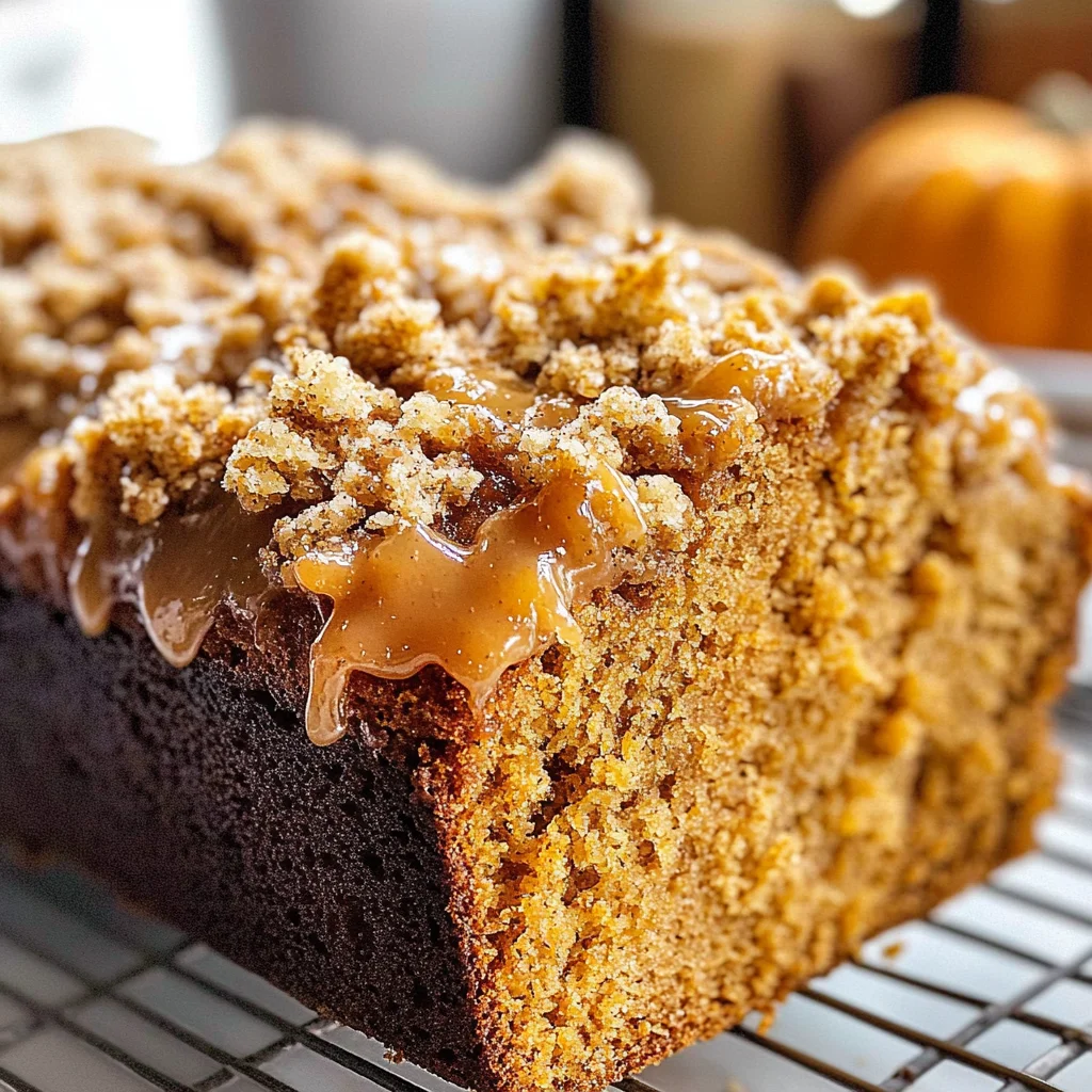 Pumpkin Bread with Maple Glaze