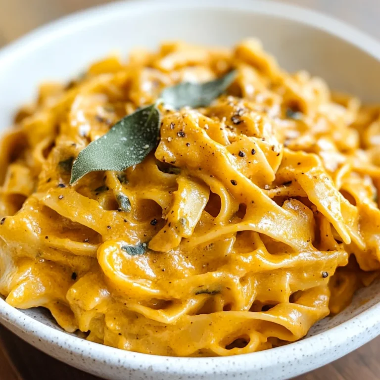 Pumpkin Pasta Sauce Recipe