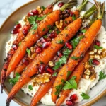 Roasted Carrots with Vegan Ricotta