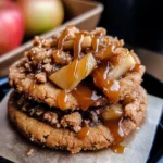 Salted Caramel Apple Pie Cookies