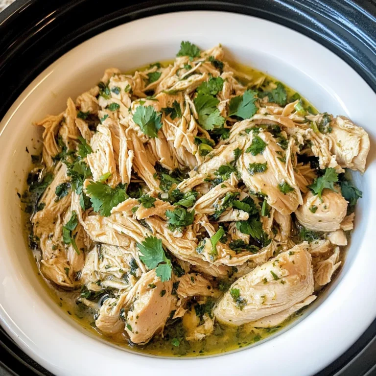 Slow Cooker Cilantro Lime Chicken