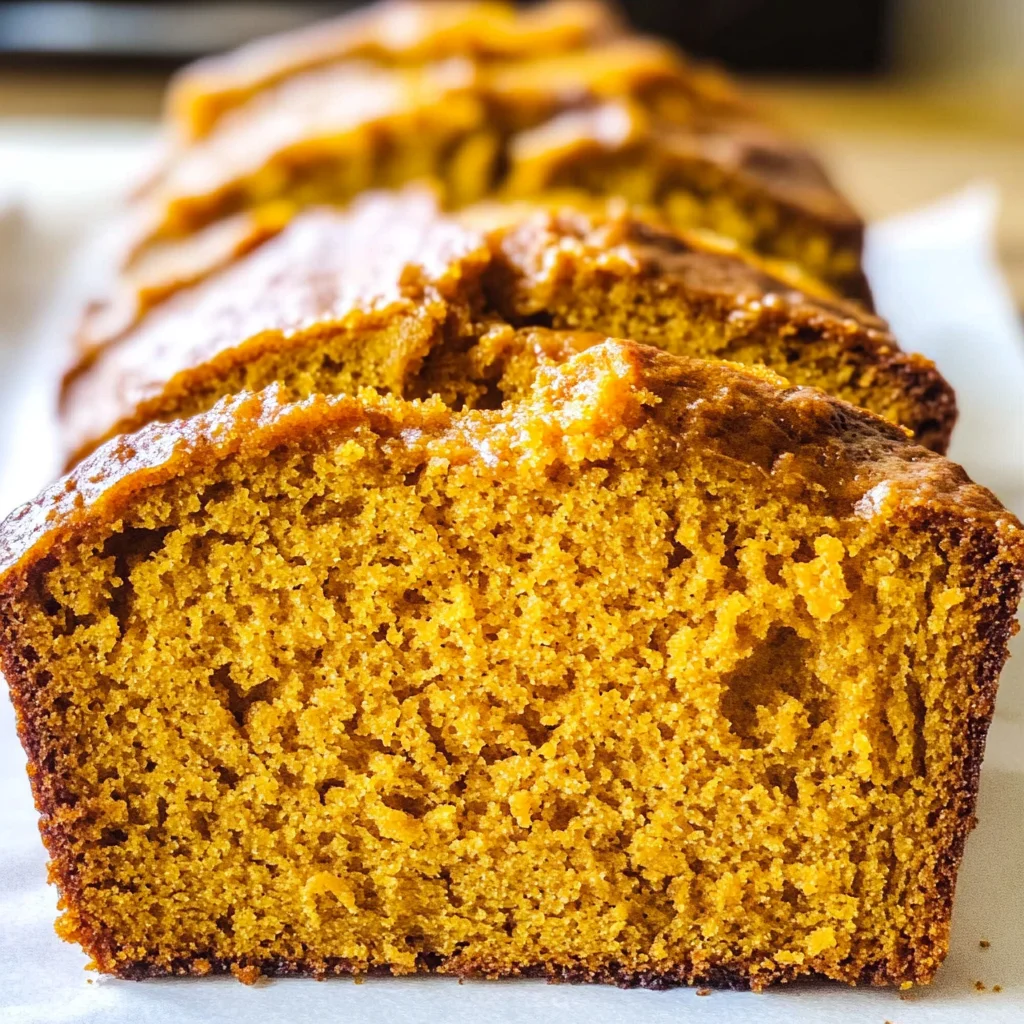 Vanilla Pudding Pumpkin Bread