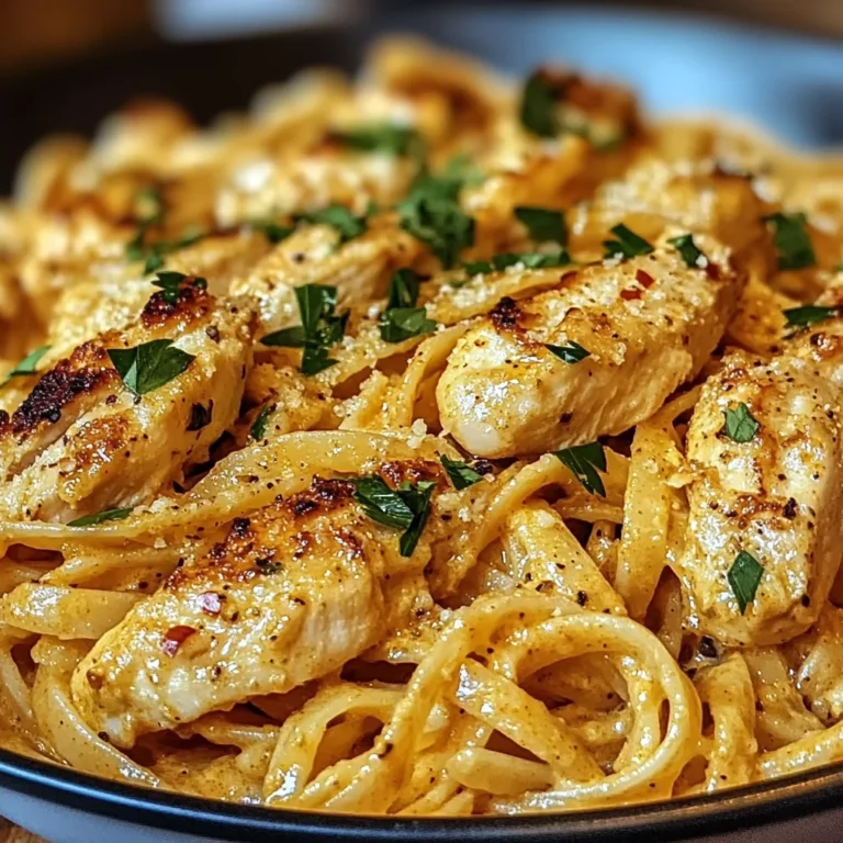 the best Cowboy Butter Chicken Linguine