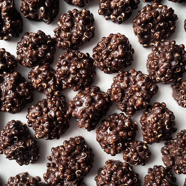 3-Ingredient Dark Chocolate Quinoa Crisps