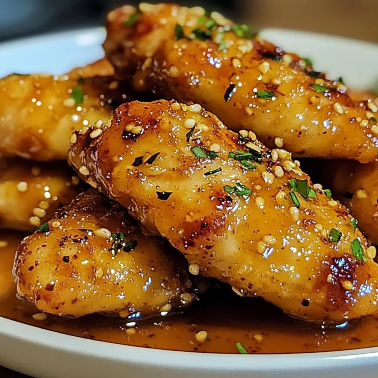 Air Fryer Honey Butter Garlic Chicken Tenders
