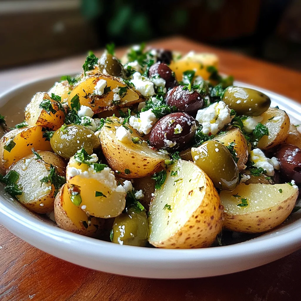Amazing Mediterranean Potato Salad: 2 Flavors to Adore