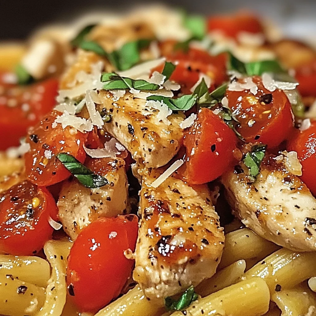 Bruschetta Chicken Pasta