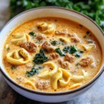 Creamy Tortellini Soup