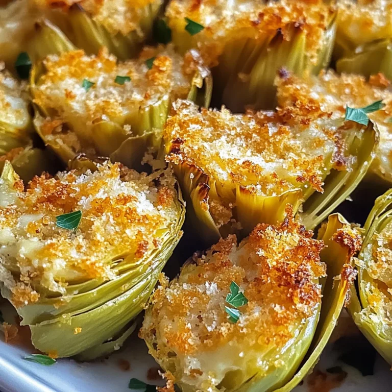 Crispy Parmesan Artichoke Hearts