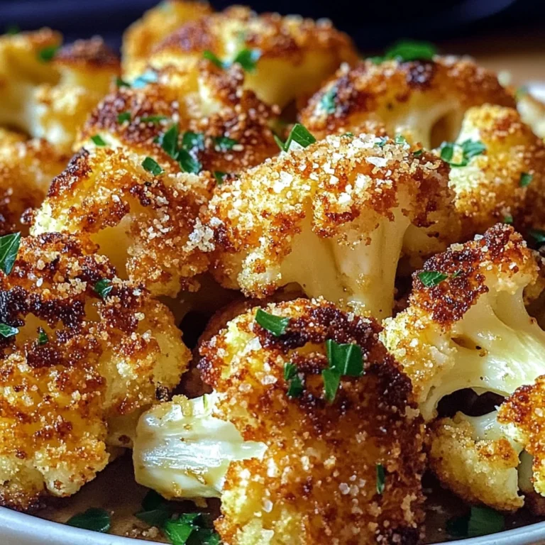 Crispy Roasted Cauliflower