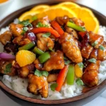 Juicy Blackstone Orange Chicken