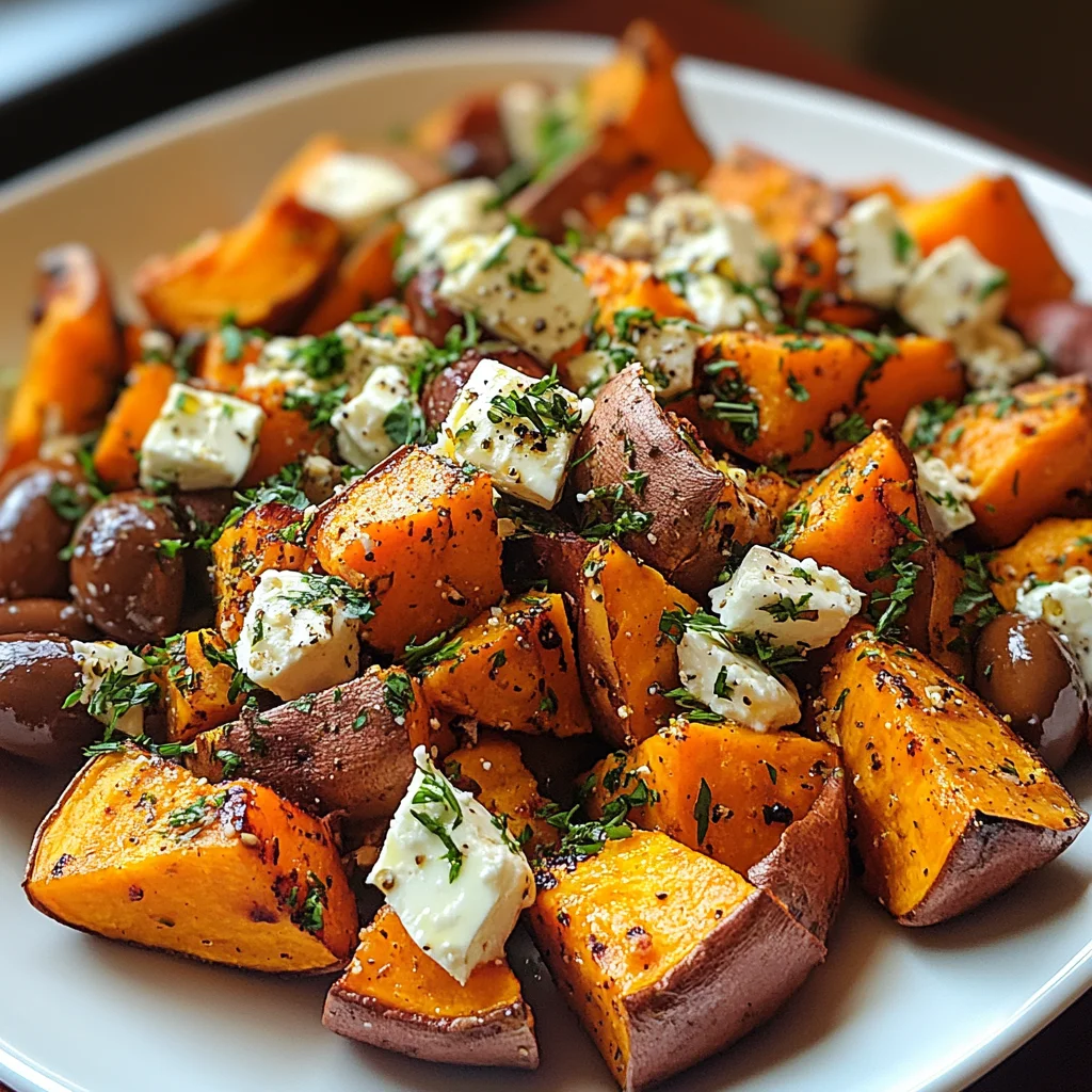 Mediterranean Sweet Potatoes