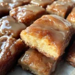 Old-Fashioned Buttermilk Donut Bars with Brown Butter Maple Vanilla Bean Glaze