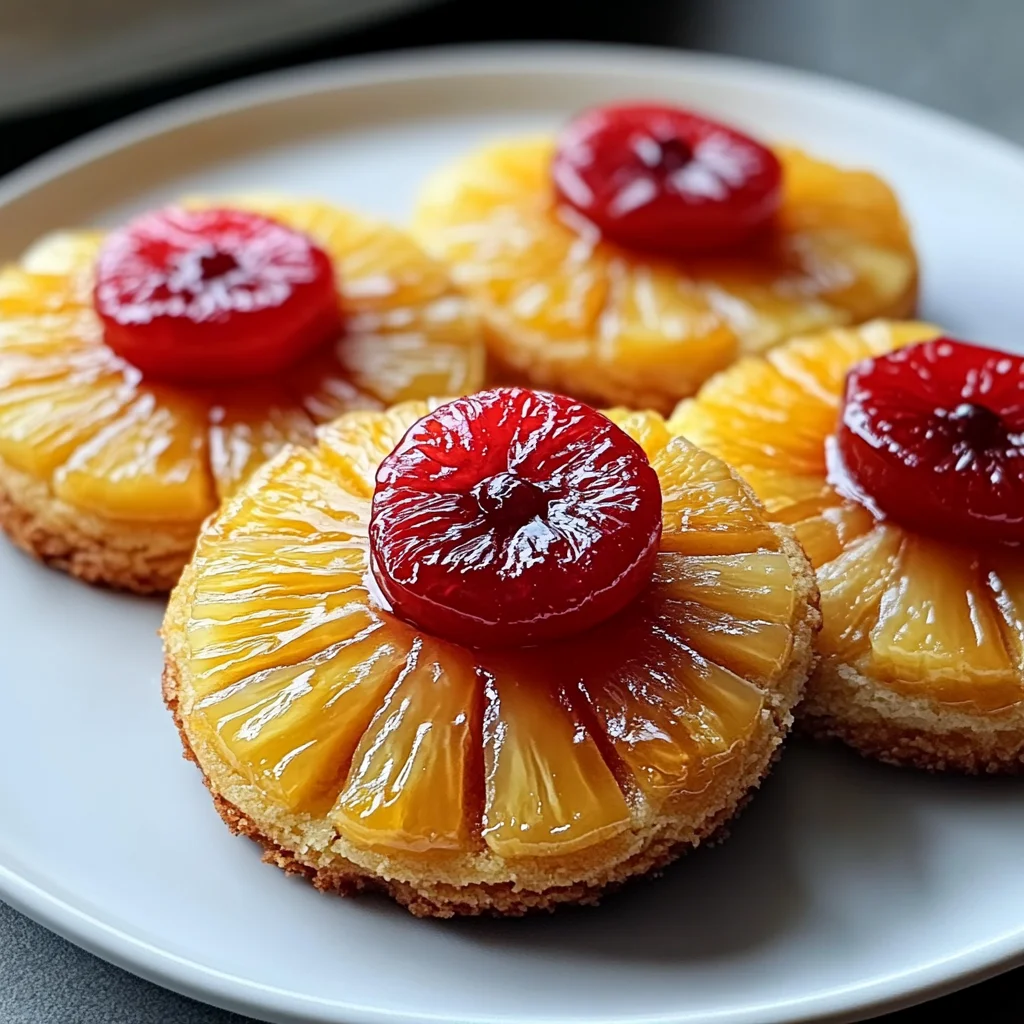 Pineapple Upside-Down Cookies: A Fun Twist on a Classic Dessert