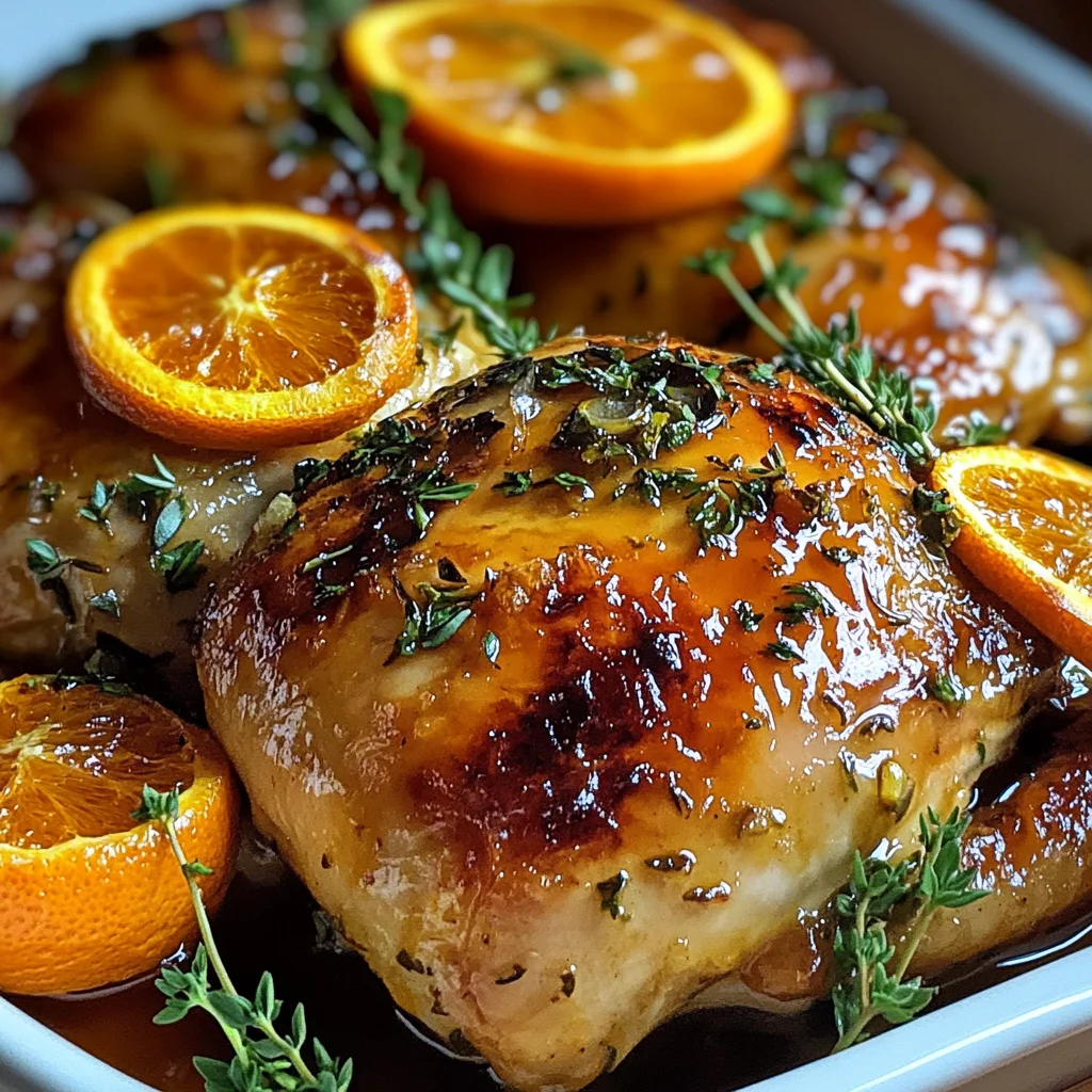 Roasted Orange Chicken