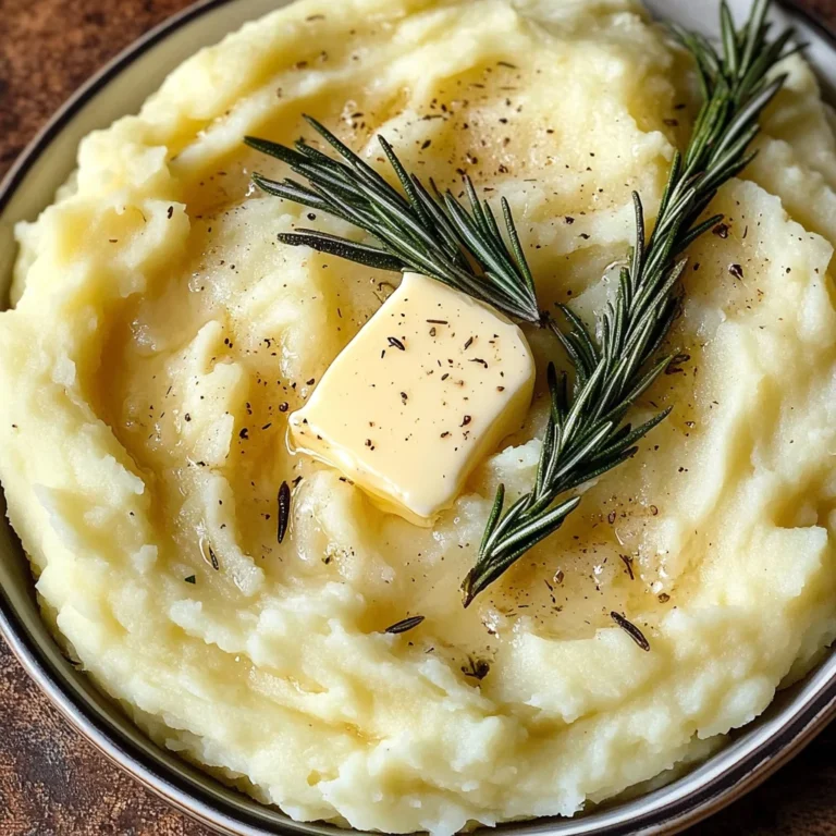 Rosemary Garlic Mashed Potatoes