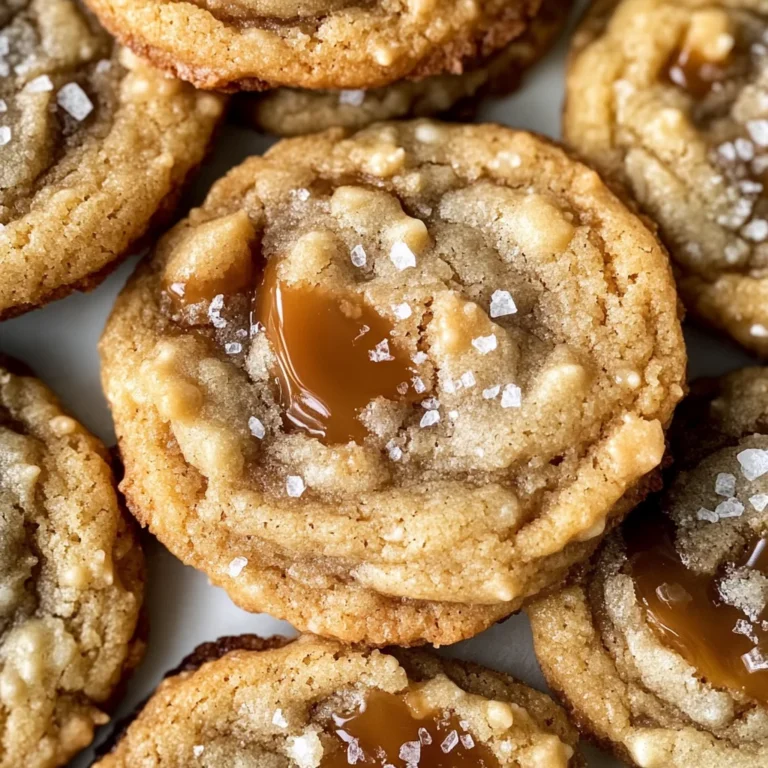 Salted Caramel Cookie Recipe