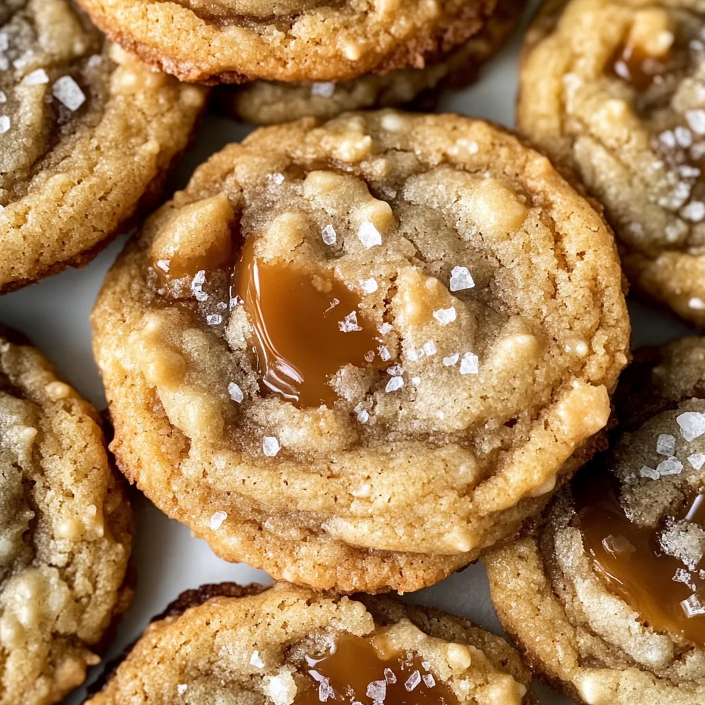 Salted Caramel Cookie Recipe