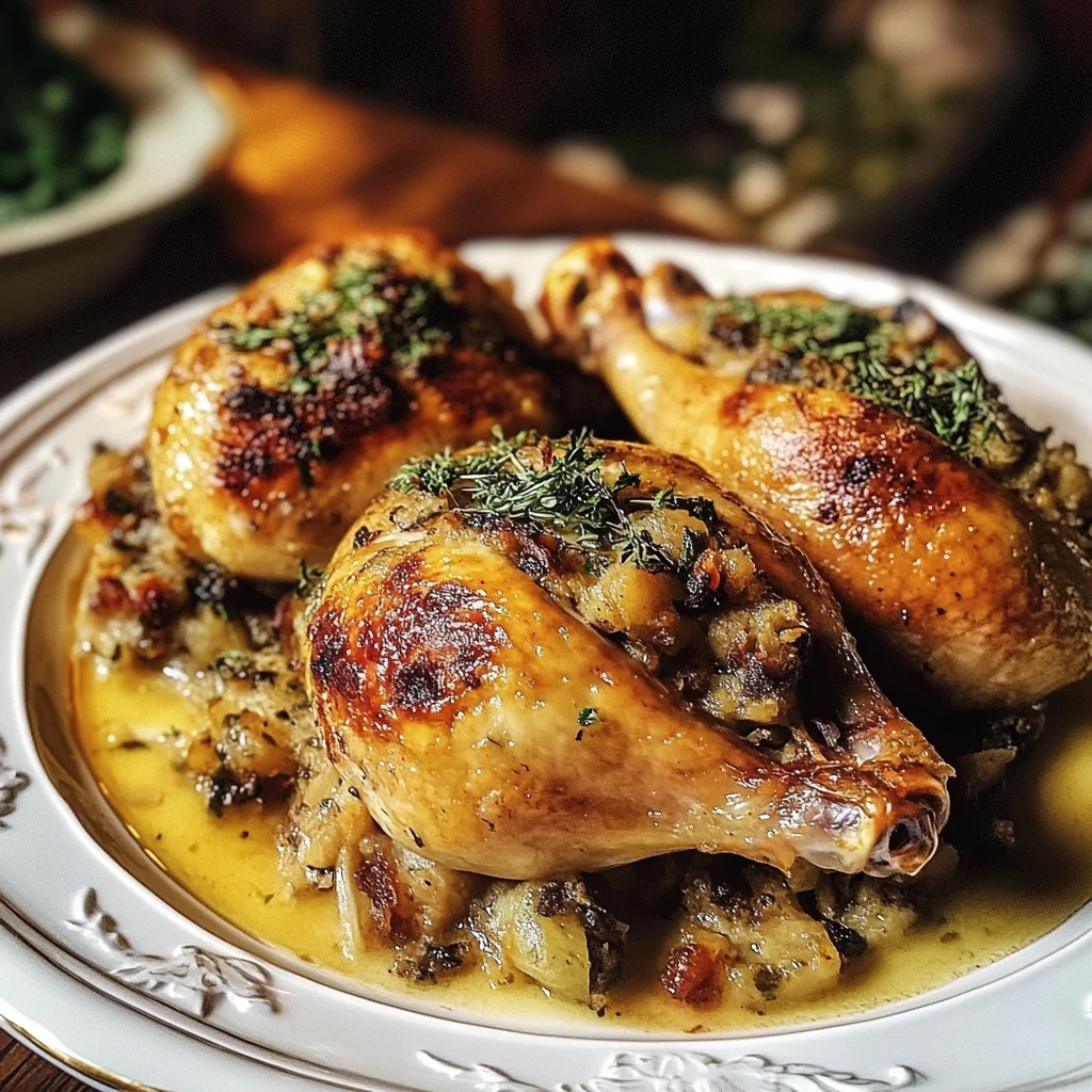Stuffed Cornish Game Hens