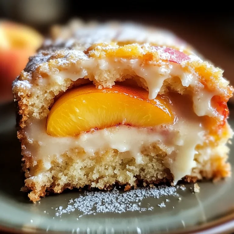 Summer Peach Cake