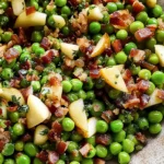 Thanksgiving Peas (with Pear and Pancetta)
