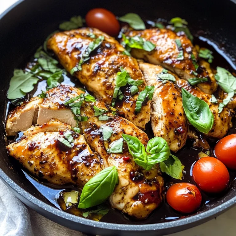 Balsamic Baked Chicken Breast: A Delicious and Easy Recipe for Dinner