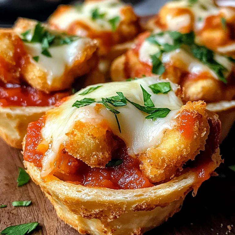 Chicken Parmesan Cups