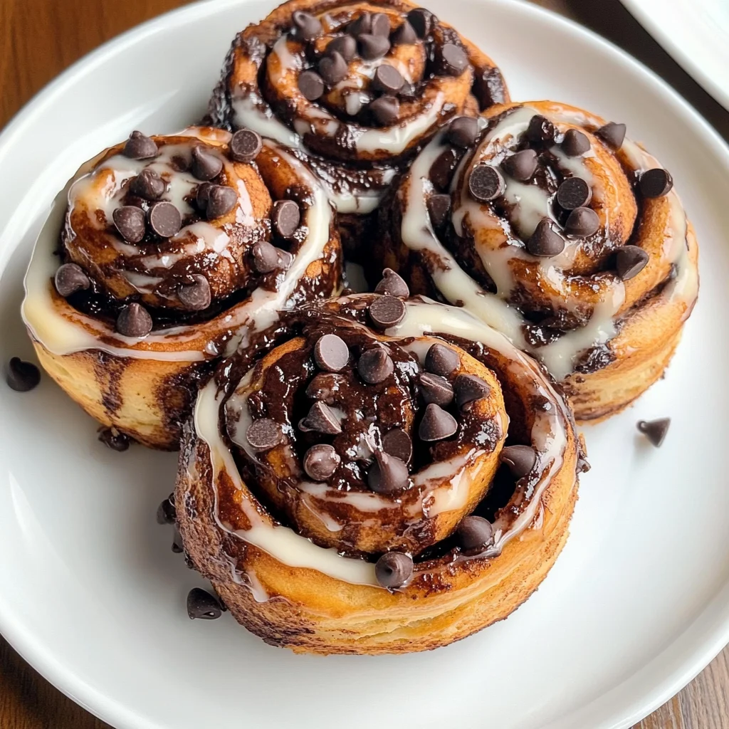Chocolate Chip Cinnamon Rolls