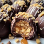 Chocolate Peanut Butter Snowballs
