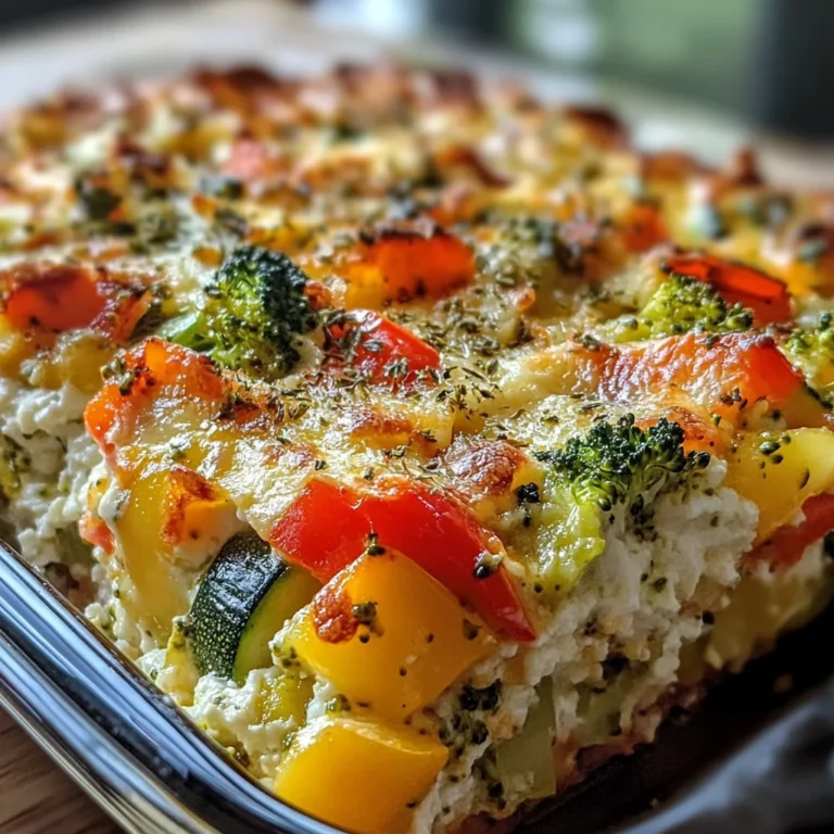 Cottage Cheese and Veggie Bake