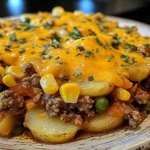 Cowboy Beef & Potato Casserole
