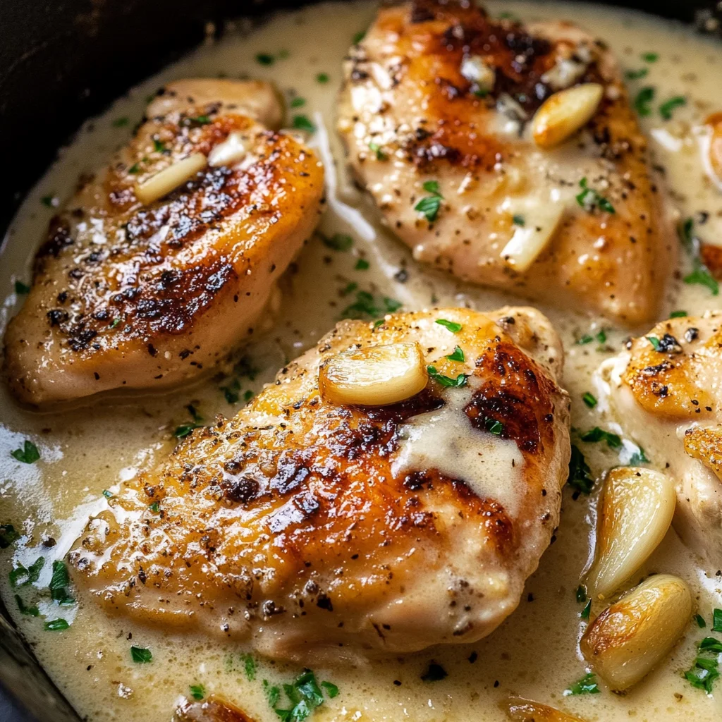 Creamy Garlic Chicken