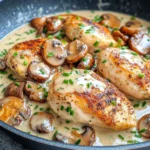 Creamy Garlic Mushroom Chicken