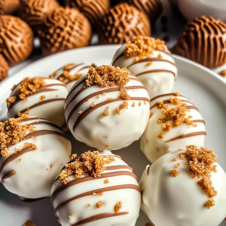 Easy Biscoff Truffles