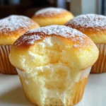 Fluffy Japanese Cotton Cheesecake Cupcakes