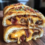 Garlic Butter Bacon Cheeseburger