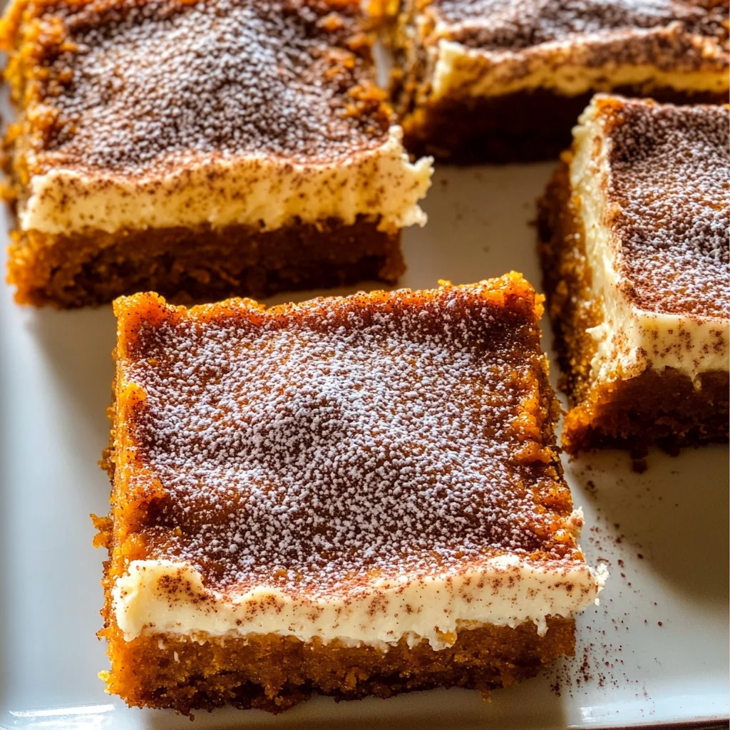 Gluten-Free Pumpkin Squares (Bars)