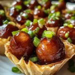 Honey Garlic Mississippi Lil' Smokies Party Cups