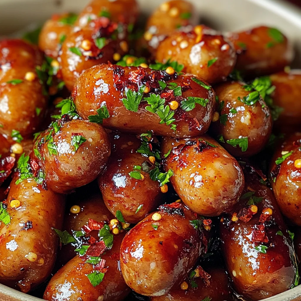 Hot Honey Garlic Lil Smokies