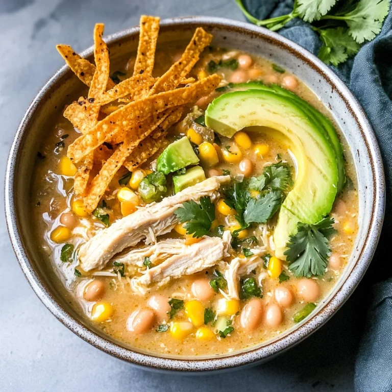 Instant Pot White Chicken Chili