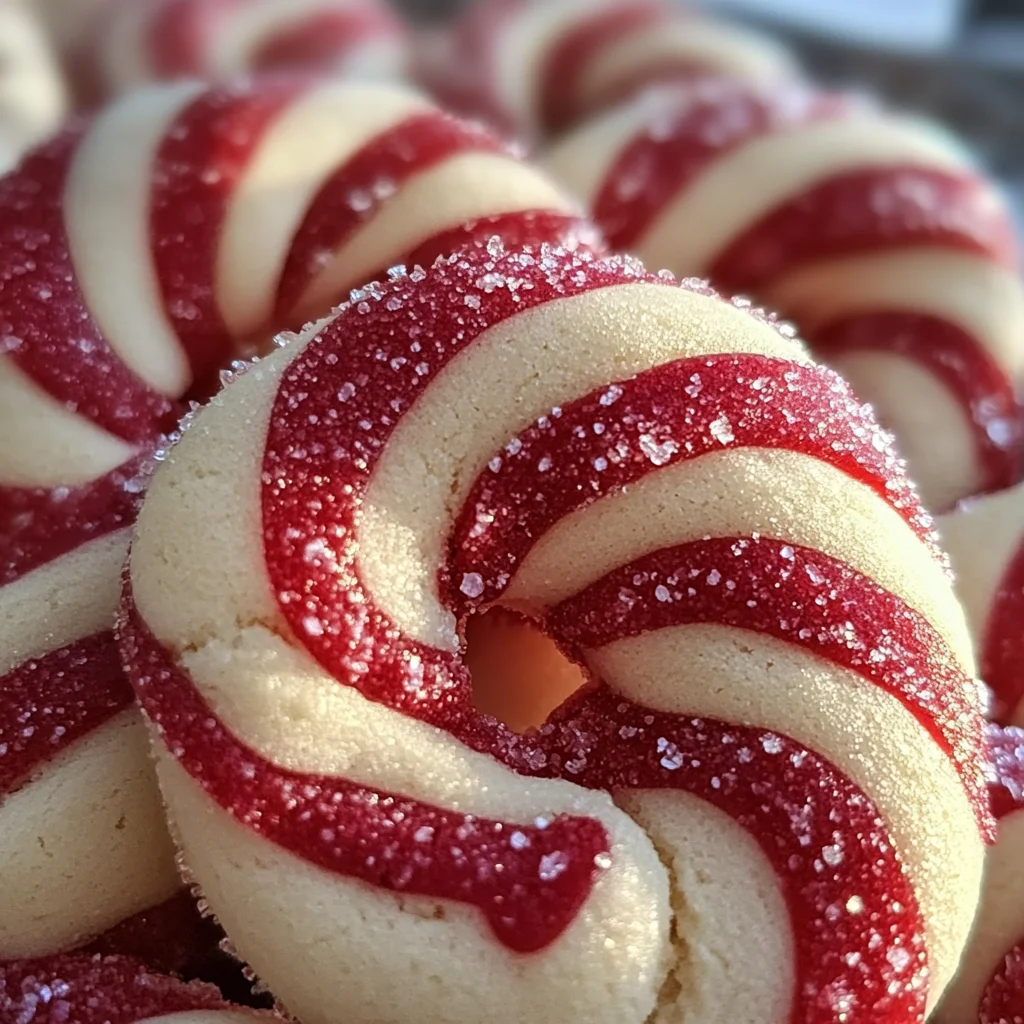 Magic Candy Cane Cookies