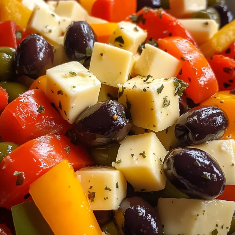 Marinated Cheese and Olives