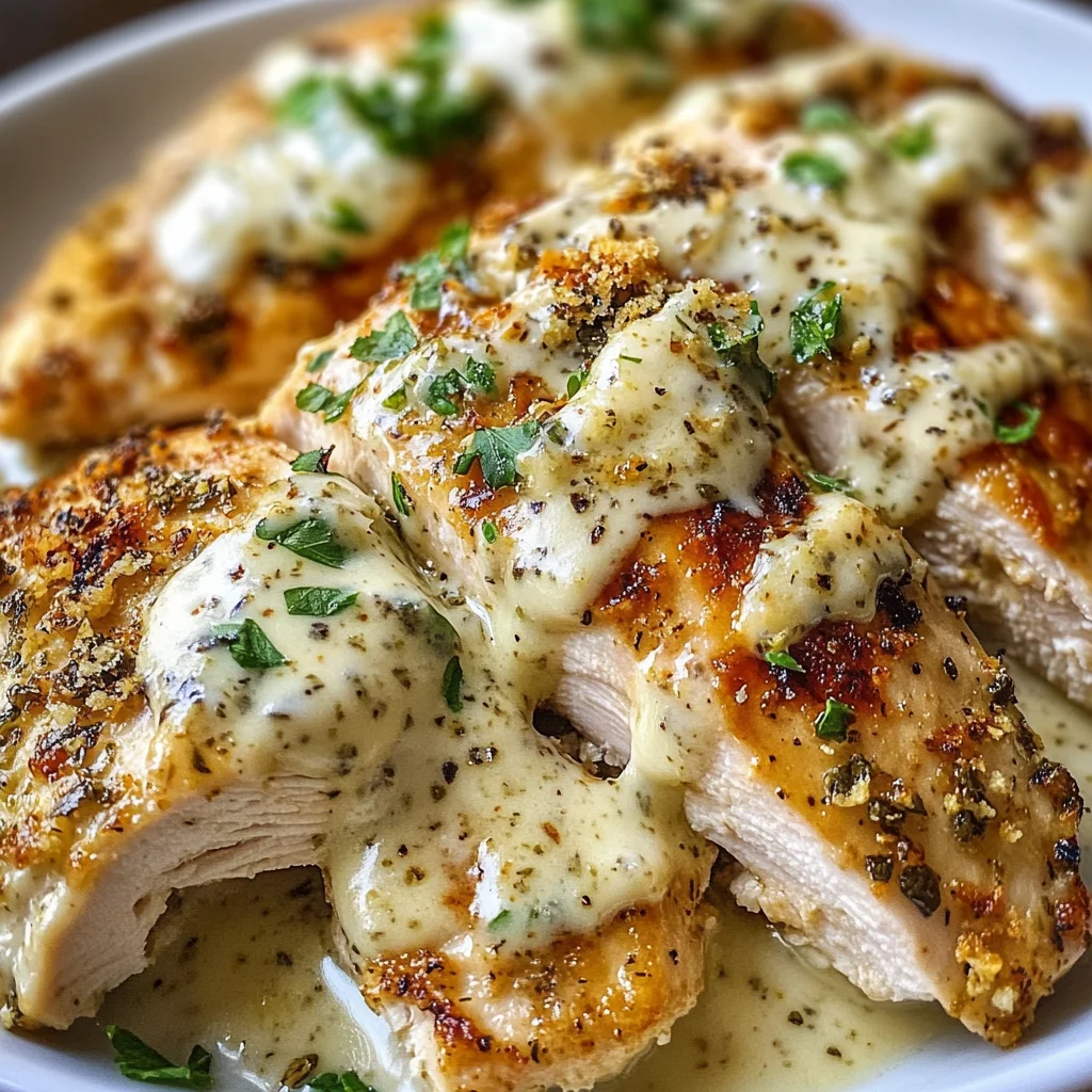 Melt In Your Mouth Caesar Chicken