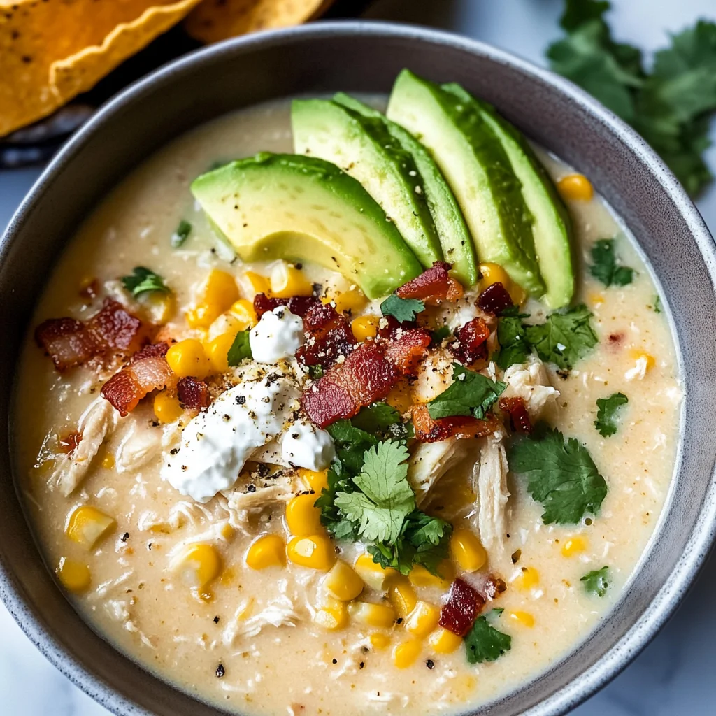 Mexican Street Corn White Chicken Chili