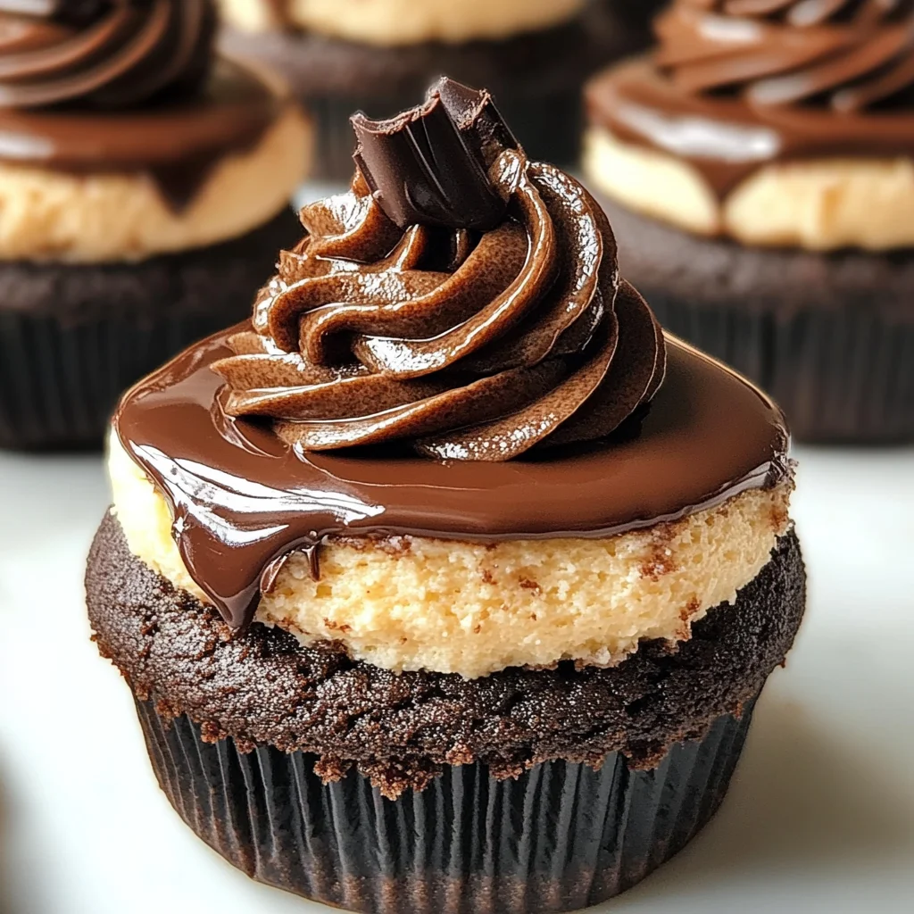 Nutella Cheesecake Cupcakes