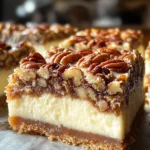 Pecan Pie Cheesecake Bars