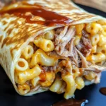 Pulled Pork Mac & Cheese Wraps
