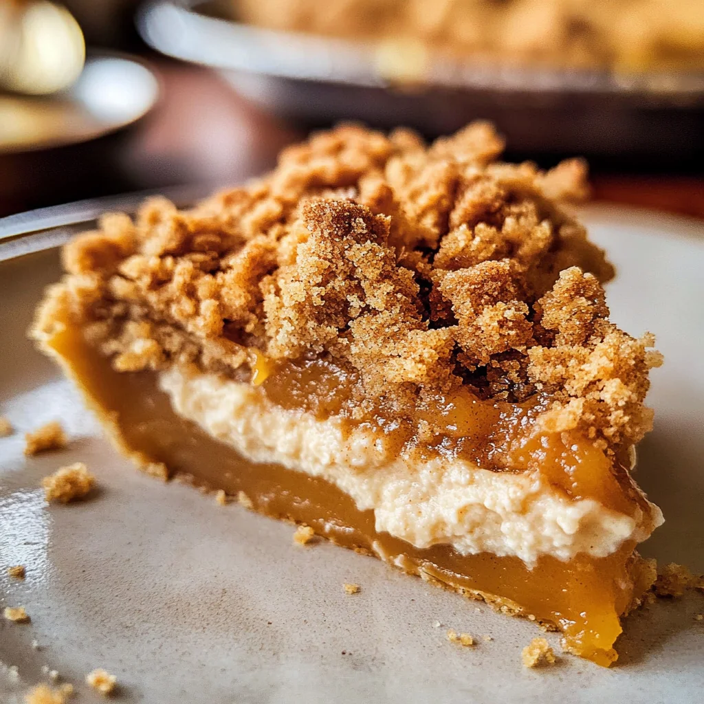 Pumpkin Pie Crumble