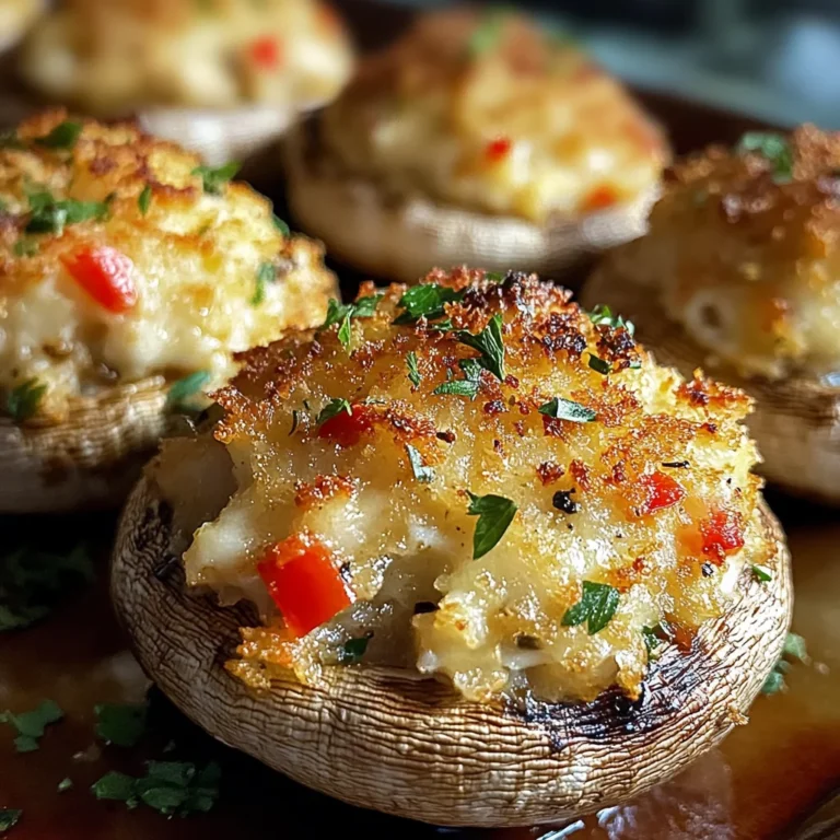 Ruth’s Chris Crab-Stuffed Mushrooms